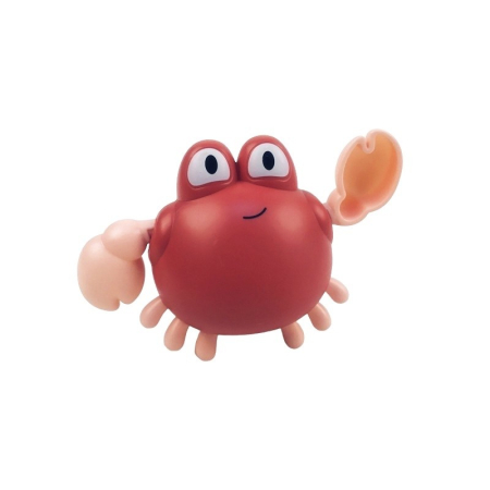 Jucarii Senzoriale, Fidget Toys - Jucarie de baie pentru copii, Flippy, crab rosu