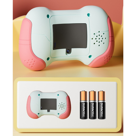 Jucarie Interactiva Flippy, Tip Consola Pop It, 6 butoane functionale, 5 Moduri de Joc, 600 Niveluri, + 3 ani, Rosu/Gri [2]