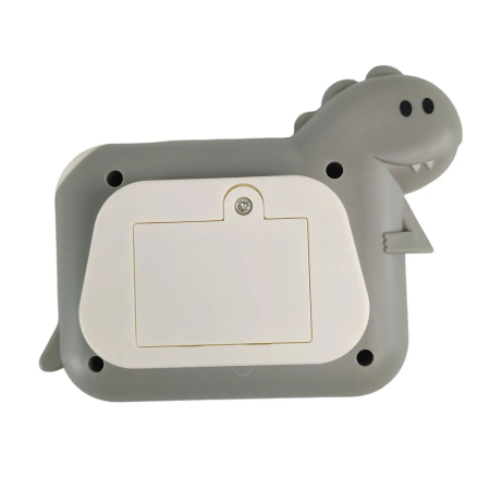 Jucarie Interactiva Pop It Whack A Mole, Flippy, Tip Consola, Anti-Stres, 4 Moduri de Joc, din ABS si Silicon, +3 Ani, Model Dinozaur, Gri [2]