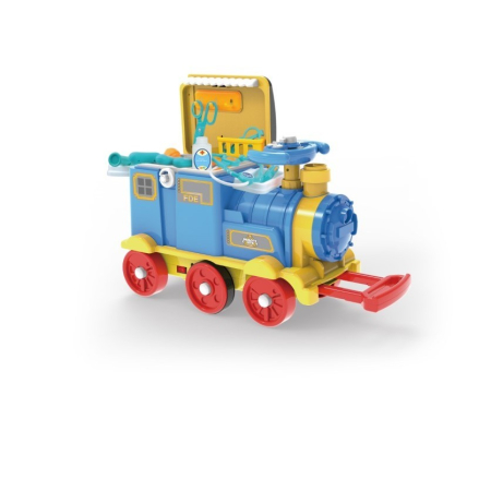 Jucarie locomotiva cu telecomanda si set prim ajutor [1]
