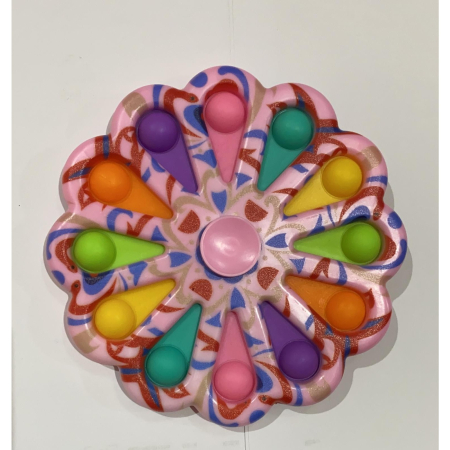 Jucarie Senzoriala Flippy - Simple Dimple, Antistres, Multicolor, model 5 [1]