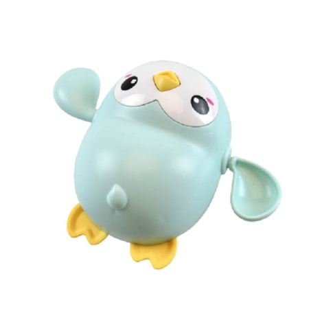 Jucarii Senzoriale, Fidget Toys - Jucarii de baie pentru copii, Flippy, pinguinul bleu