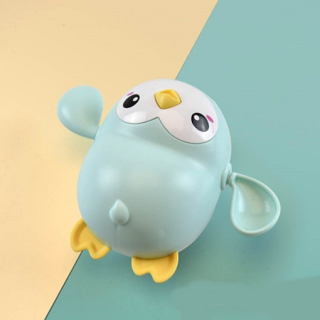 Jucarii de baie pentru copii, Flippy, pinguinul bleu [3]