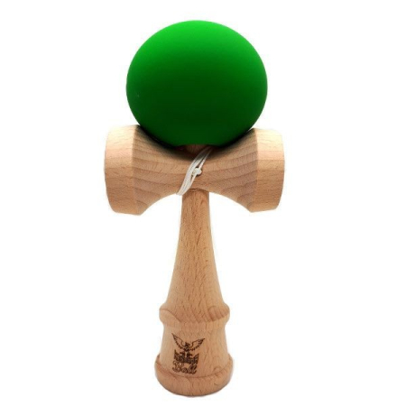 Kendama - Kendama Ball Originala Lemn Fag Mat Grip Verde