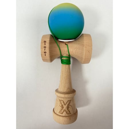 Kendama Rubber Grip V3 Cupe Mari - Kendama X Originala, Profesionala, Flippy, Big Cups V3, Rubber Grip model 12
