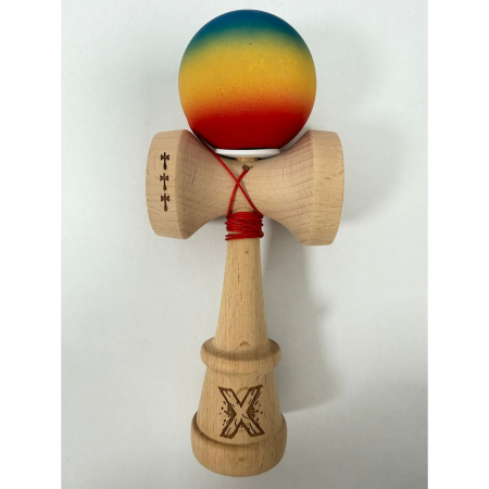 Kendama Rubber Grip V3 Cupe Mari - Kendama X Originala, Profesionala, Flippy, Big Cups V3, Rubber Grip model 17