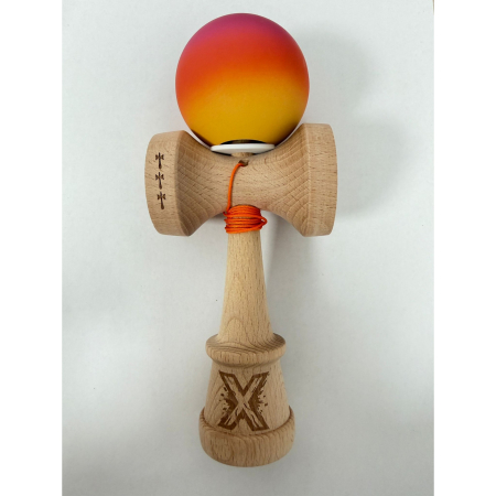 Kendama Rubber Grip V3 Cupe Mari - Kendama X Originala, Profesionala, Flippy, Big Cups V3, Rubber Grip model 18