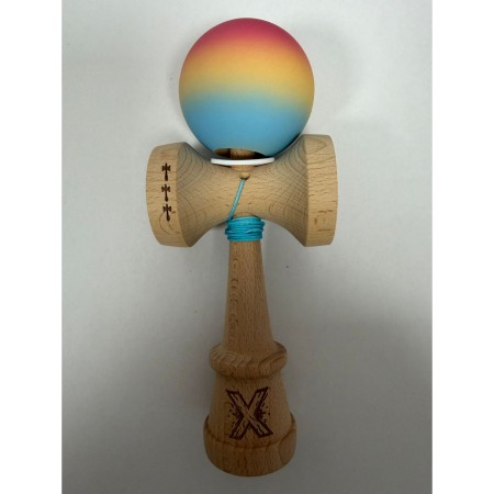 Kendama Rubber Grip V3 Cupe Mari - Kendama X Originala, Profesionala, Flippy, Big Cups V3, Rubber Grip model 8
