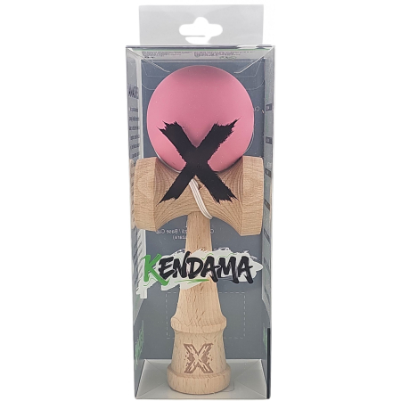 Kendma X Originala, Profesionala, Flippy, din Lemn, Rubber Grip, Roz [3]