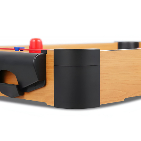 Masa Air Hockey Graffiti fara Picioare, Flippy, Lemn, 2 Pucuri, Tabela Scor, 2 Impingatoare, 76x38x9 cm, Maro [8]