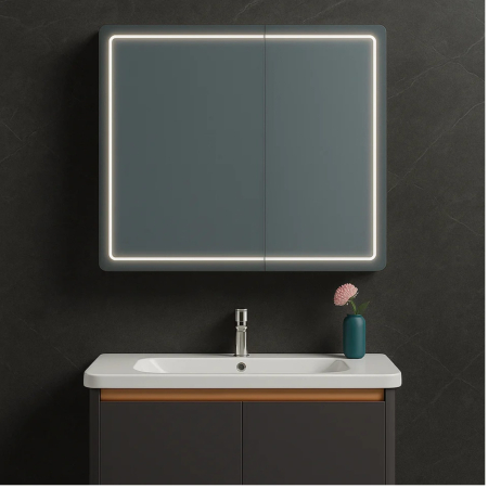 Casa si Bricolaj - Oglinda LED Touch Alexandra,Sistem Dezaburire 45X60cm