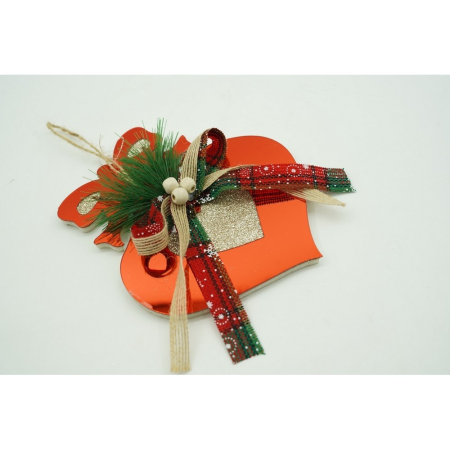 Ornament brad, Flippy, Inima, Rosu, Lucios, 15*15CM, Acril, Interior/ Exterior [6]