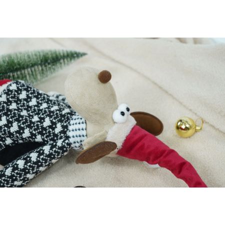 Ornament de Craciun ren, Flippy, multicolor, textil, 68 cm [6]