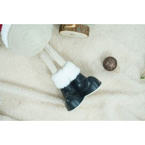 Ornament de Craciun ren, Flippy, rosu/alb, textil, 55 cm [5]