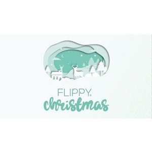 Ornament de Craciun spiridus, Flippy, verde/alb, textil, 52 cm [8]