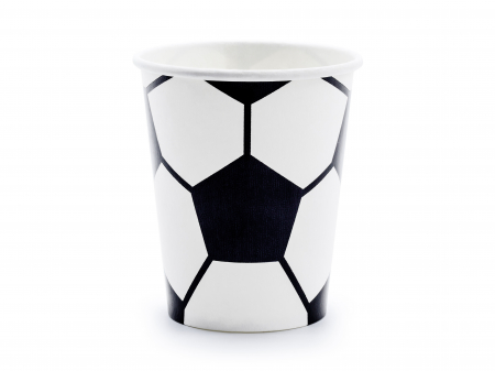 Pahare - Pahare Fotbal, mix, 260 ml (1 set. / 6 buc.)