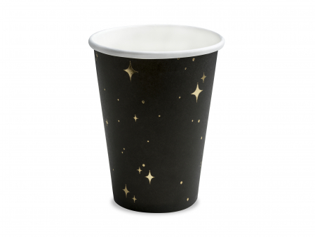 Pahare - Pahare negre, 260 ml (1 set. / 6 buc.)