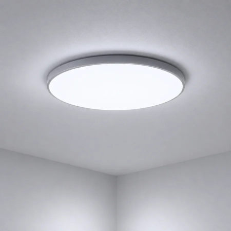 Iluminat - Plafoniera LED SOLIS 47cm 69W Lumina Rece Alb