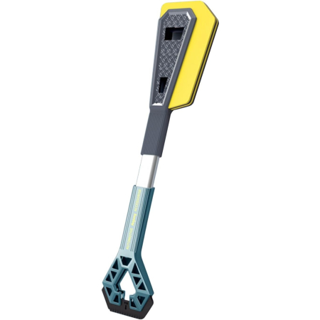 Racleta Auto pentru Zapada cu Doua Capete, Flippy, Universala, Deszapezire Masina, cu Maner Lung, Ergonomica, Detasabila, pentru Geamuri si Caroserie, Usor de Utilizat, 67x12.5 cm, Albastru [7]