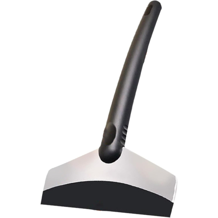 Articole Auto - Racleta pentru Masina, Flippy, pentru Deszapezire, din ABS si Otel Inoxidabil, 17 x 11 cm, Negru