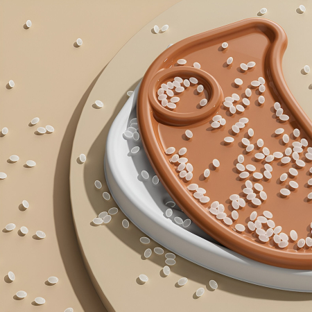 Scaun de Masa pentru Bebelusi si Copii Flippy, cu Roti, cu Tetiera, Telescopic, Pliabil, Masuta Reglabila, Suport Picioare, Scaun cu Invelis Piele Artificiala, Centura Siguranta, Spatiu Depozitare, 97 [6]