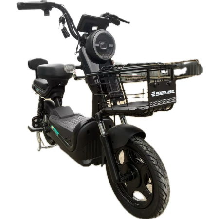 Scuter Electric KG, Saige, Fara Permis, Motor 500W, Baterie 48V20Ah, Autonomie 60km, 153x40x85 cm, Viteza Maxima 25km/h, Negru [5]
