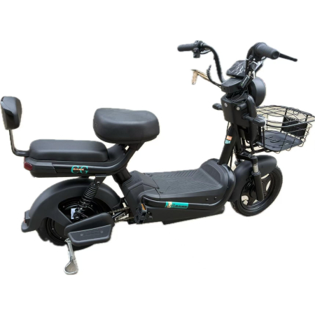 Scuter Electric KG, Saige, Fara Permis, Motor 500W, Baterie 48V20Ah, Autonomie 60km, 153x40x85 cm, Viteza Maxima 25km/h, Negru [6]