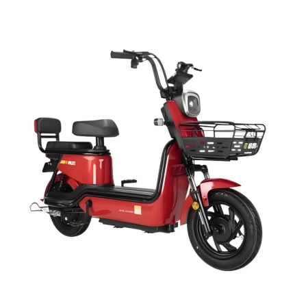 Scuter Electric KUGE, Saige, Fara Permis, Motor 500W, Baterie 48V20Ah, Autonomie 60km, 153x40x85 cm, Viteza Maxima 25km/h, Rosu [1]