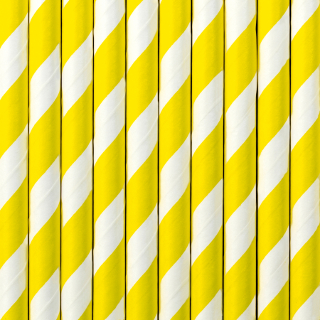 Paie - Set 10 paie galbene, 19.5cm