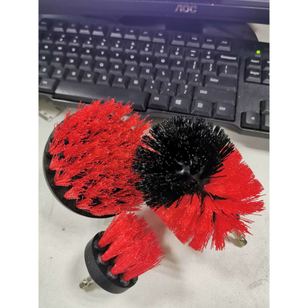 Set 12 Accesorii pentru Curatare Auto, Flippy, Interior si Exterior, Rosu [3]