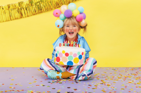 Set 13 Lumânări tort Happy Birthday, mix, 2.5cm [1]