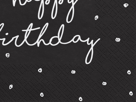 Set 20 servetele Happy Birthday, 33x33cm [1]