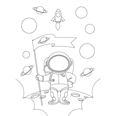 Set 9 Planse Razuibile, Flippy, Scratch ArtCards, +3 Ani, de Razuit si de Colorat, 19 x 14 cm, Model Spatiu Cosmic, Multicolor [2]