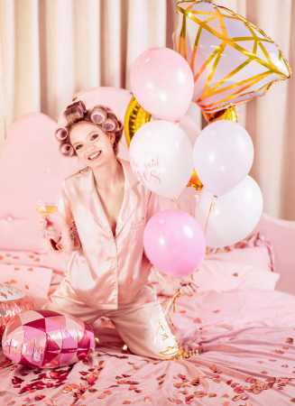 Set baloane de folie inel - she said yes [2]