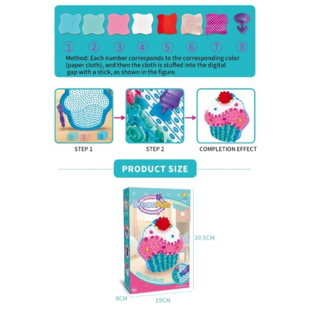 Set creatie perna pentru copii, Dream Kids, Briosa [2]