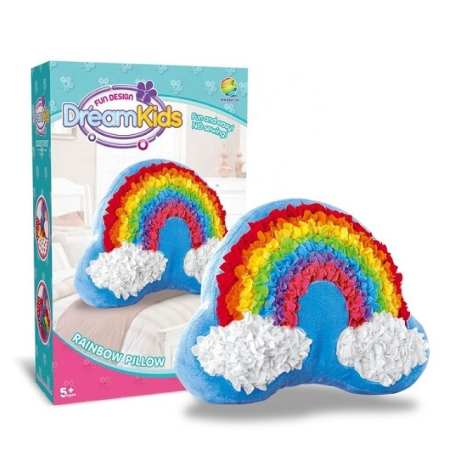 Set creatie perna pentru copii, Dream Kids, Curcubeu [2]