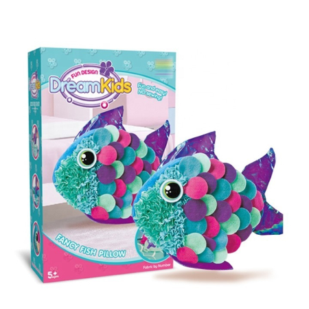 Set creatie perna pentru copii, Dream Kids, Peste [2]