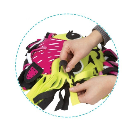 Set de creatie DIY, Flippy, patura de tricotat multicolor [4]