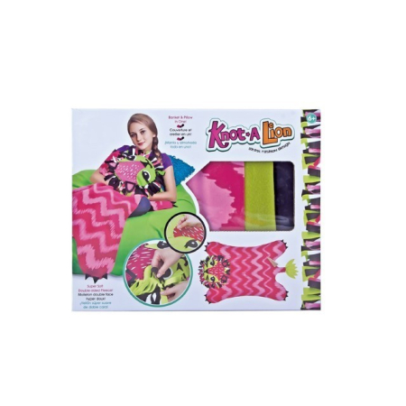 Jucarii Creative - Set de creatie DIY, Flippy, patura de tricotat multicolor