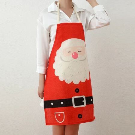 Sort Craciun, Flippy, Model 1, Material Textil, 72x52cm, Rosu/Negru [1]