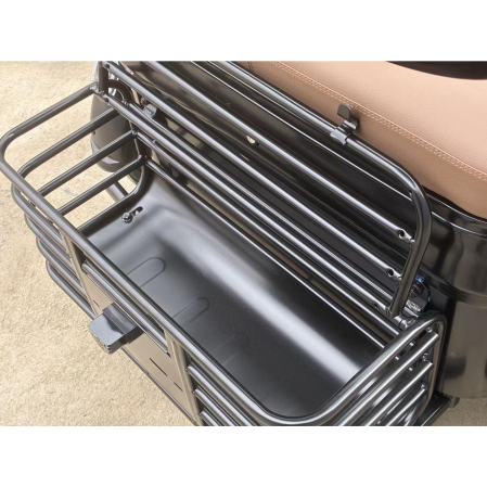 Triciclu Electric V6, Saige, Fara Permis, cu Doua Locuri, Motor 1800W, Baterie 72V24Ah, Autonomie 60km, 220x88x105 cm, Viteza Maxima 25km/h, Negru [3]