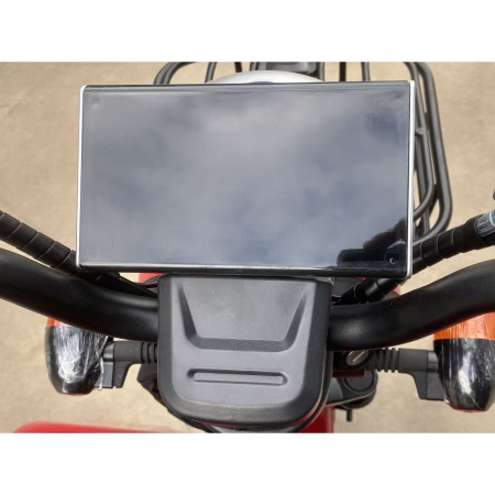 Triciclu Electric V6, Saige, Fara Permis, cu Doua Locuri, Motor 1800W, Baterie 72V24Ah, Autonomie 60km, 220x88x105 cm, Viteza Maxima 25km/h, Rosu [7]