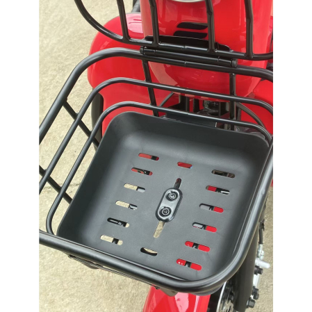 Triciclu Electric V6, Saige, Fara Permis, cu Doua Locuri, Motor 1800W, Baterie 72V24Ah, Autonomie 60km, 220x88x105 cm, Viteza Maxima 25km/h, Rosu [3]