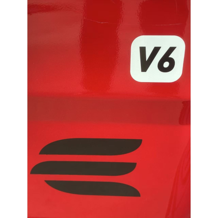 Triciclu Electric V6, Saige, Fara Permis, cu Doua Locuri, Motor 1800W, Baterie 72V24Ah, Autonomie 60km, 220x88x105 cm, Viteza Maxima 25km/h, Rosu [11]