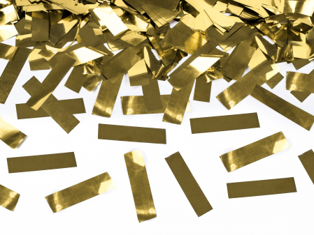 Tun de confetti, auriu, 40cm [1]