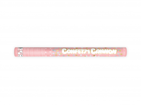 Confetti - Tun de confetti cu cercuri, 60cm