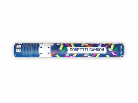 Confetti - Tun de confetti și serpentine, mix, 40cm
