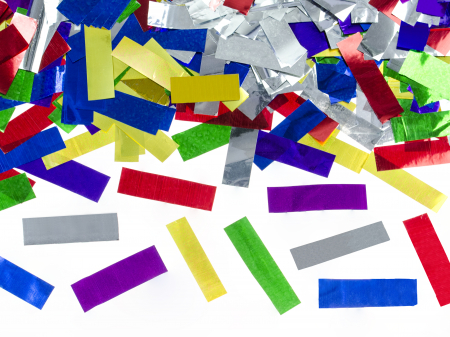 Tun de confetti și serpentine, mix, 60cm [1]