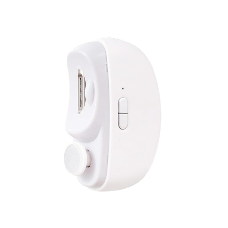 Ingrijire Unghii - Unghiera Electrica 2 in 1, Flippy, Taiat si Slefuit, 2 Viteze, Lumina LED, Design Ergonomic, Compartiment Resturi, Portabila, Silentioasa 65 db, USB-C, Manichiura, Ideal Pentru Copii si Adulti, 8.5 x 