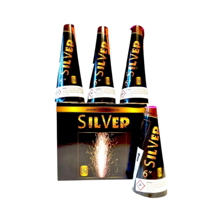 ARTIFICII DE DIVERTISMENT - Vulcan Conic Silver